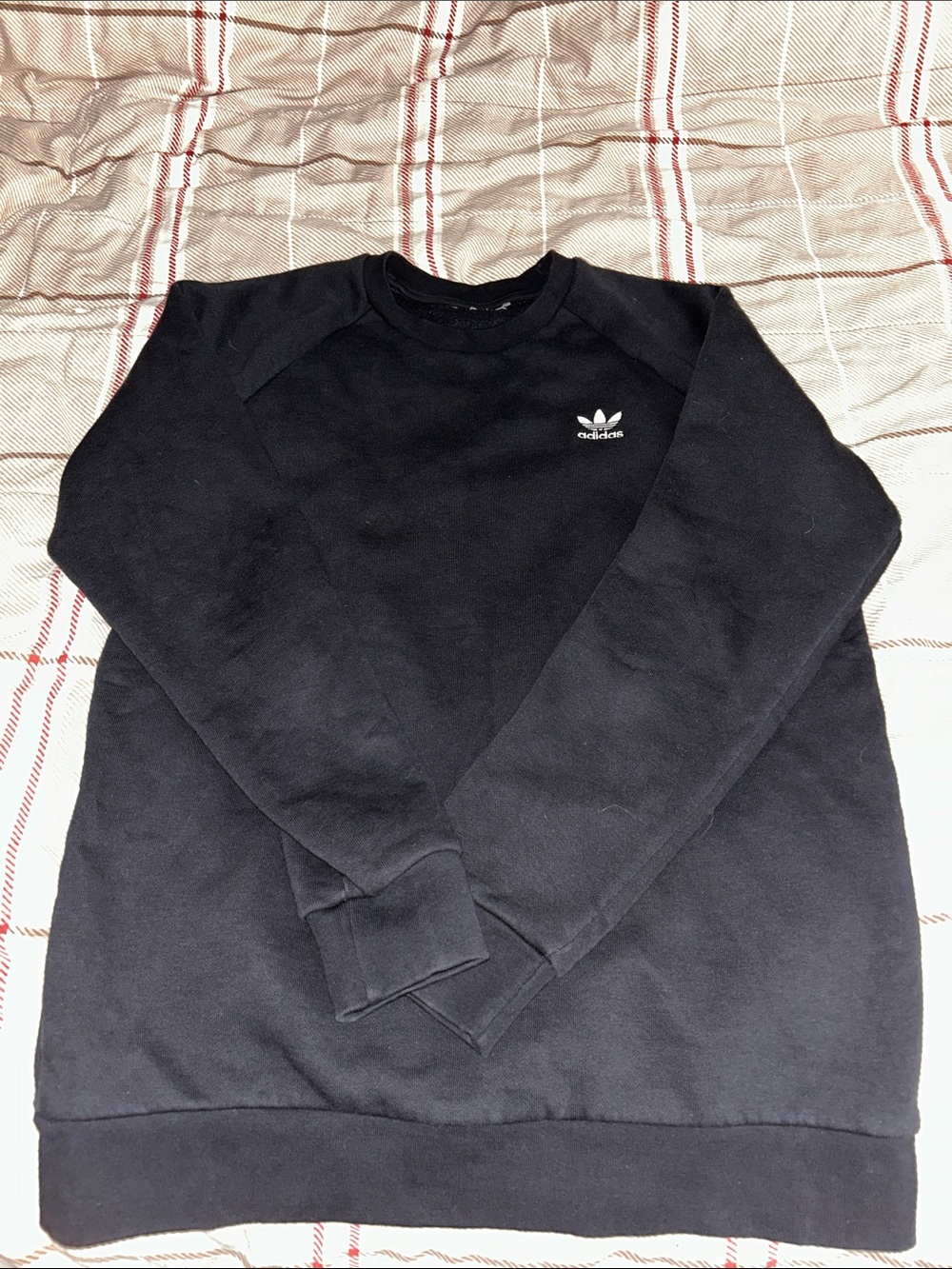 adidas Black Crewneck Sweatshirt
